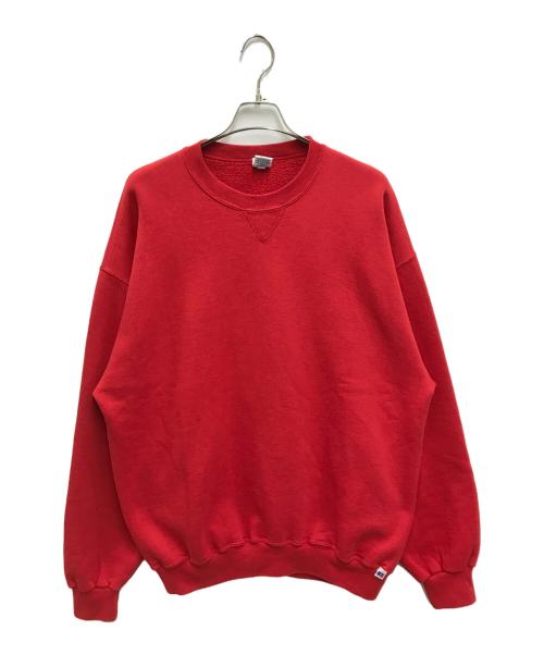 RUSSELL ATHLETIC（ラッセルアスレチック）RUSSELL ATHLETIC (ラッセルアスレチック) ［古着］ブランクスウェット レッド サイズ:XXLの古着・服飾アイテム
