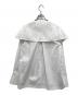 emm (エミ) Big Collar Blouse ホワイト サイズ:1：5000円