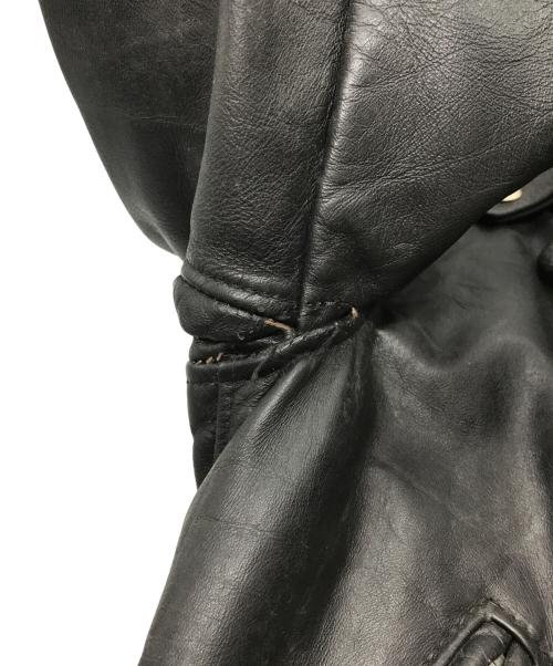 Schott（ショット）Schott (ショット) ダブルライダースジャケット ブラック サイズ:36の古着・服飾アイテム