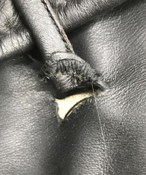 Schott（ショット）Schott (ショット) ダブルライダースジャケット ブラック サイズ:36の古着・服飾アイテム