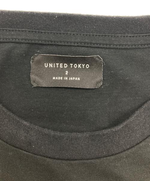 UNITED TOKYO（ユナイテッドトーキョー）UNITED TOKYO (ユナイテッドトーキョー) GEAR5 バンド Tシャツ ブラック サイズ:2の古着・服飾アイテム