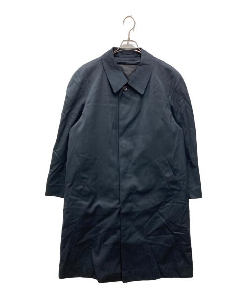 Yves Saint Laurent pour homme（イヴサンローラン プールオム）Yves Saint Laurent pour homme (イヴサンローラン プールオム) ライナー付きステンカラーコート ネイビー サイズ:C90-W78-T165 A4の古着・服飾アイテム