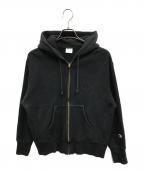 Champion REVERSE WEAVE×JOURNAL STANDARDチャンピオン リバース ウィーブ×ジャーナルスタンダード）の古着「別注ジップパーカー」｜ブラック