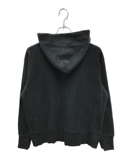 Champion REVERSE WEAVE（チャンピオン リバース ウィーブ）Champion REVERSE WEAVE (チャンピオン リバース ウィーブ) JOURNAL STANDARD (ジャーナルスタンダード) 別注ジップパーカー ブラック サイズ:Lの古着・服飾アイテム