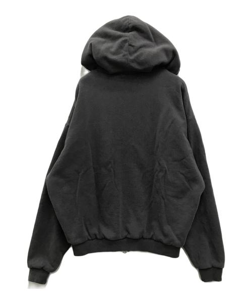 MONKEY TIME（モンキータイム）MONKEY TIME (モンキータイム) オゾンウォッシュ サーマルライナー フルジップ フーディー グレー サイズ:Mの古着・服飾アイテム