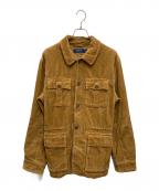 POLO RALPH LAURENポロ・ラルフローレン）の古着「コーデュロイ サファリジャケット」｜ブラウン