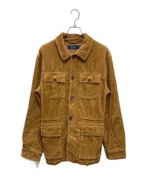 POLO RALPH LAUREN（ポロ・ラルフローレン）POLO RALPH LAUREN (ポロ・ラルフローレン) コーデュロイ サファリジャケット ブラウン サイズ:Mの古着・服飾アイテム
