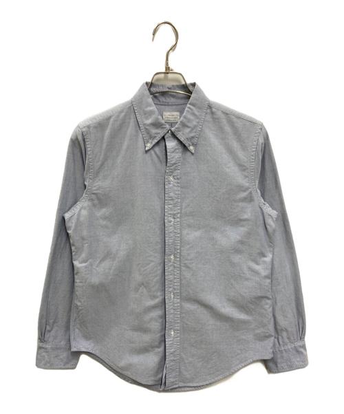 FAR EAST MANUFACTURING（ファー イースト マニュファクチュアリング）FAR EAST MANUFACTURING (ファー イースト マニュファクチュアリング) ボタンダウンシャツ ブルー サイズ:記載なしの古着・服飾アイテム