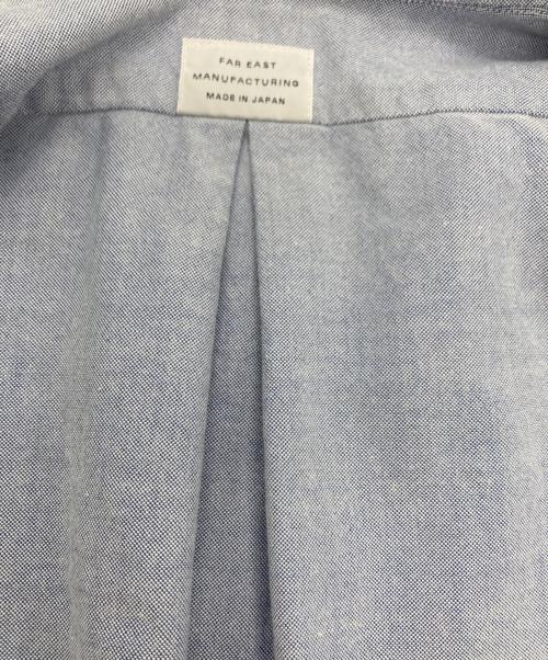 FAR EAST MANUFACTURING（ファー イースト マニュファクチュアリング）FAR EAST MANUFACTURING (ファー イースト マニュファクチュアリング) ボタンダウンシャツ ブルー サイズ:記載なしの古着・服飾アイテム