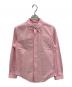 FAR EAST MANUFACTURING（ファー イースト マニュファクチュアリング）の古着「ボタンダウンシャツ」｜ピンク