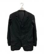 Y's for menワイズフォーメン）の古着「リネンウールテーラードジャケット」｜ブラック
