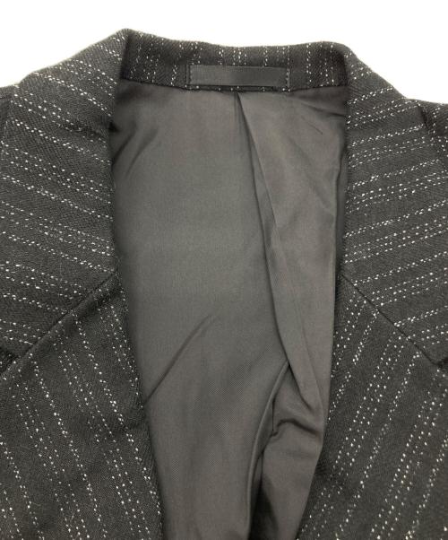 Y's for men（ワイズフォーメン）Y'S for men (ワイズフォーメン) リネンウールテーラードジャケット ブラック サイズ:2の古着・服飾アイテム