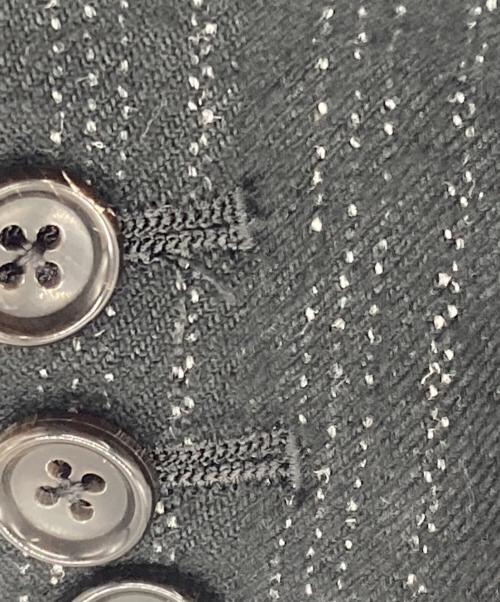 Y's for men（ワイズフォーメン）Y'S for men (ワイズフォーメン) リネンウールテーラードジャケット ブラック サイズ:2の古着・服飾アイテム