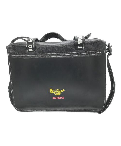 Dr.Martens（ドクターマーチン）Dr.Martens (ドクターマーチン) SEX PISTOLS (セックスピストルズ) サッチェルバック ブラックの古着・服飾アイテム