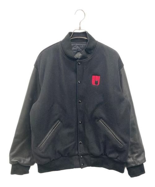 GAME SPORTSWEAR（ゲームスポーツウェア）GAME Sportswear (ゲームスポーツウェア) ［古着］スタジャン ブラック サイズ:Lの古着・服飾アイテム