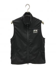 WILD THINGS（ワイルドシングス）の古着「POCKETABLE WIND VEST」｜ブラック