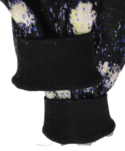 MAISON SPECIAL（メゾンスペシャル）MAISON SPECIAL (メゾンスペシャル) Prime-Over Landscape Painting Crew Neck Knit Pullover ブラック サイズ:2の古着・服飾アイテム