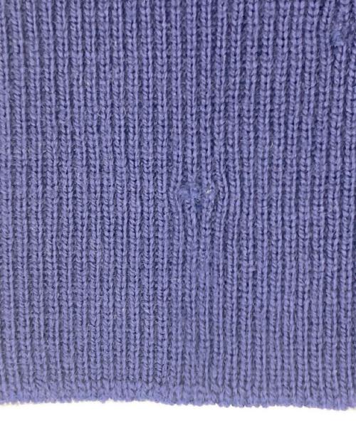 JOHN SMEDLEY（ジョンスメドレー）JOHN SMEDLEY (ジョンスメドレー) PURE NEW WOOL CARDIGAN ブルー サイズ:Mの古着・服飾アイテム