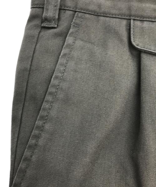 Pherrow's（フェローズ）PHERROW'S (フェローズ) ツータックワイドシルエットスラックス オリーブ サイズ:XLの古着・服飾アイテム