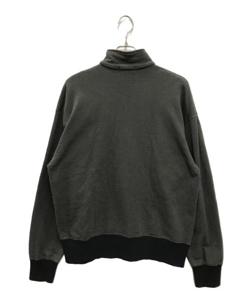 NIGEL CABOURN（ナイジェルケーボン）NIGEL CABOURN (ナイジェルケーボン) ZIP UP SWEATSHIRT TWO TONE グレー サイズ:50の古着・服飾アイテム