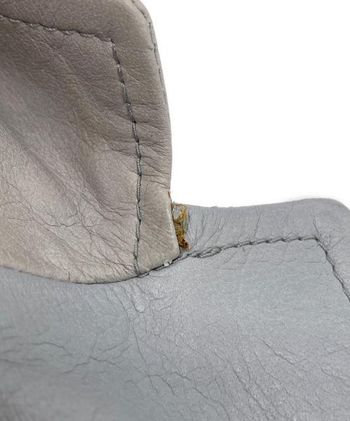 JIL SANDER（ジルサンダー）JIL SANDER (ジルサンダー) レザーテーラードジャケット グレー サイズ:48の古着・服飾アイテム