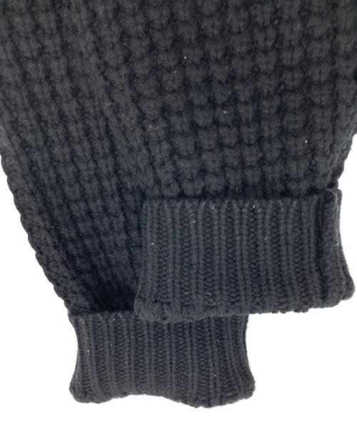 SUPREME（シュプリーム）Supreme (シュプリーム) Waffle Knit Cardigan ブラック サイズ:Lの古着・服飾アイテム