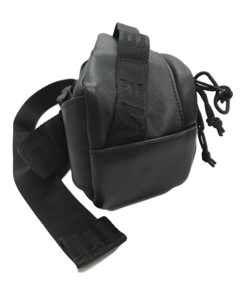SUPREME（シュプリーム）SUPREME (シュプリーム) Leather Waist Bag ブラックの古着・服飾アイテム