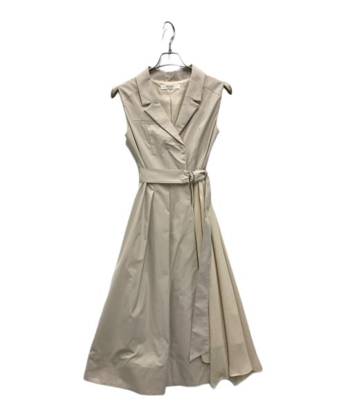 HER LIP TO（ハーリップトゥ）Her lip to (ハーリップトゥ) always a lady dress ベージュ サイズ:Sの古着・服飾アイテム