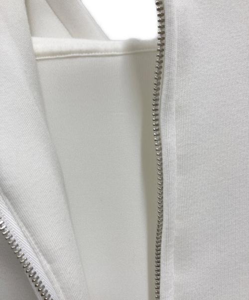 Snidel（スナイデル）Snidel (スナイデル) ボリュームパーカー ホワイト サイズ:FREEの古着・服飾アイテム