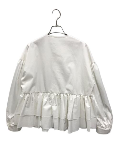 rosy monster（ロージーモンスター）rosy monster (ロージーモンスター) piano blouse ホワイト サイズ:FREEの古着・服飾アイテム