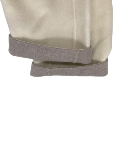 DRAWER（ドゥロワー）Drawer (ドゥロワー) ウールファーポケットジャケット アイボリー サイズ:36の古着・服飾アイテム