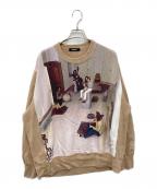 UNDERCOVERアンダーカバー）の古着「JUN TAKAHASHI スウェット」｜ベージュ