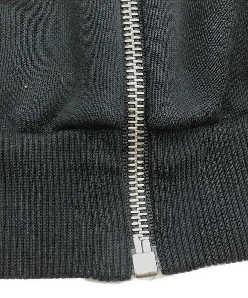 CELINE（セリーヌ）CELINE (セリーヌ) ルーズ ジップフーディー ブラック サイズ:XLの古着・服飾アイテム