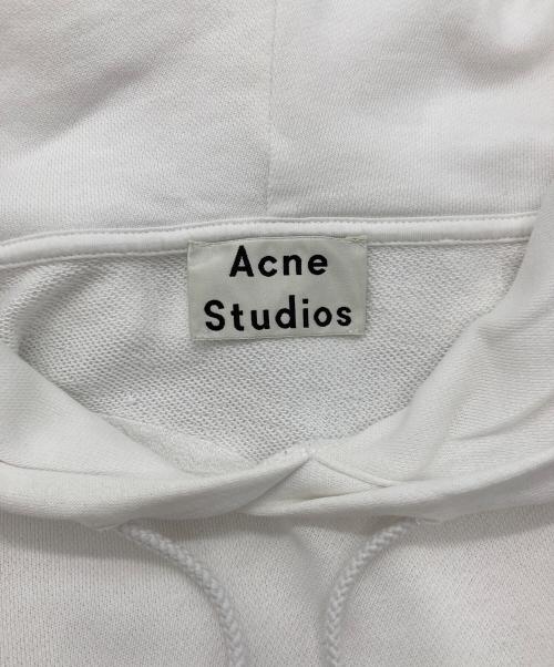Acne studios（アクネ ストゥディオス）ACNE STUDIOS (アクネ ストゥディオス) プルオーバーパーカー ホワイト サイズ:XXSの古着・服飾アイテム