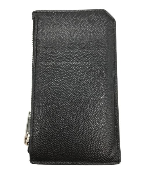 Saint Laurent Paris（サンローランパリ）Saint Laurent Paris (サンローランパリ) マネークリップ カードケース ブラックの古着・服飾アイテム