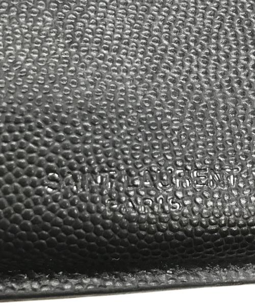 Saint Laurent Paris（サンローランパリ）Saint Laurent Paris (サンローランパリ) マネークリップ カードケース ブラックの古着・服飾アイテム