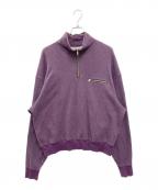C.Eシーイー）の古着「cavempt ハーフジップスウェット」｜パープル