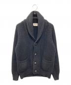 Mc georgeマックジョージ）の古着「ショールカラーカーディガン」｜ブラック