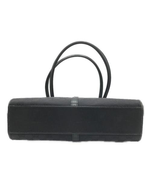 GUCCI（グッチ）GUCCI (グッチ) ジャッキー ライントートバッグ ブラックの古着・服飾アイテム