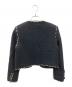 sheller (シェリエ) stitch tweed jacket ブラック サイズ:FREE：20000円