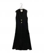 3.1 phillip limスリーワンフィリップリム）の古着「ロングジレ」｜ブラック