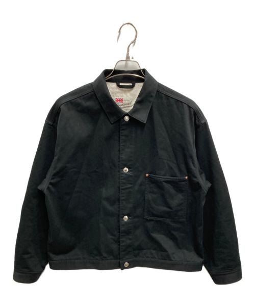 Traditional Weatherwear（トラディショナルウェザーウェア）Traditional Weatherwear (トラディショナルウェザーウェア) UNIONWEAR WORK JACKET 001 ブラック サイズ:38の古着・服飾アイテム