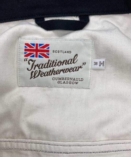 Traditional Weatherwear（トラディショナルウェザーウェア）Traditional Weatherwear (トラディショナルウェザーウェア) UNIONWEAR WORK JACKET 001 ブラック サイズ:38の古着・服飾アイテム