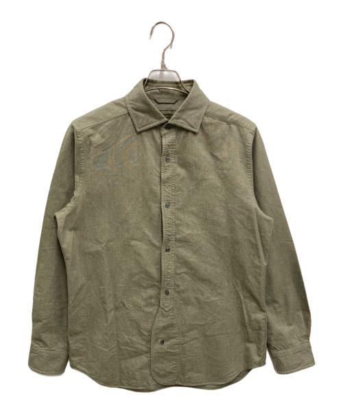 NIGEL CABOURN（ナイジェルケーボン）NIGEL CABOURN (ナイジェルケーボン) BRITISH OFFICERS SHIRT カーキ サイズ:50の古着・服飾アイテム