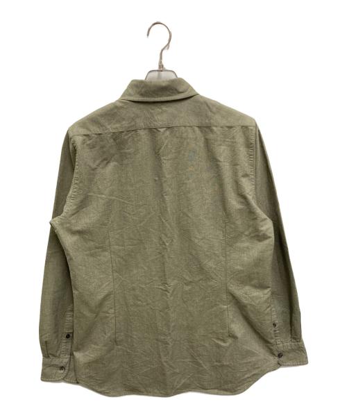 NIGEL CABOURN（ナイジェルケーボン）NIGEL CABOURN (ナイジェルケーボン) BRITISH OFFICERS SHIRT カーキ サイズ:50の古着・服飾アイテム