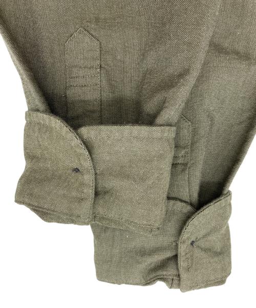 NIGEL CABOURN（ナイジェルケーボン）NIGEL CABOURN (ナイジェルケーボン) BRITISH OFFICERS SHIRT カーキ サイズ:50の古着・服飾アイテム