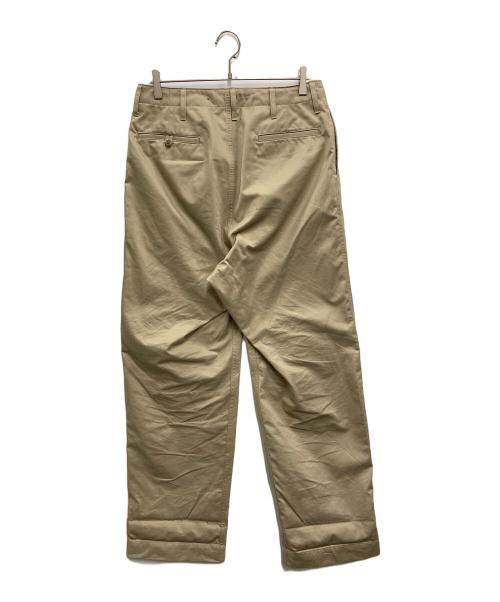 NIGEL CABOURN（ナイジェルケーボン）NIGEL CABOURN (ナイジェルケーボン) NEW BASIC CHINO PANT ベージュ サイズ:81cm (W32)の古着・服飾アイテム