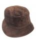 KIJIMA TAKAYUKI (キジマタカユキ) Calf Suede Bucket Hat ブラウン サイズ:2：14000円