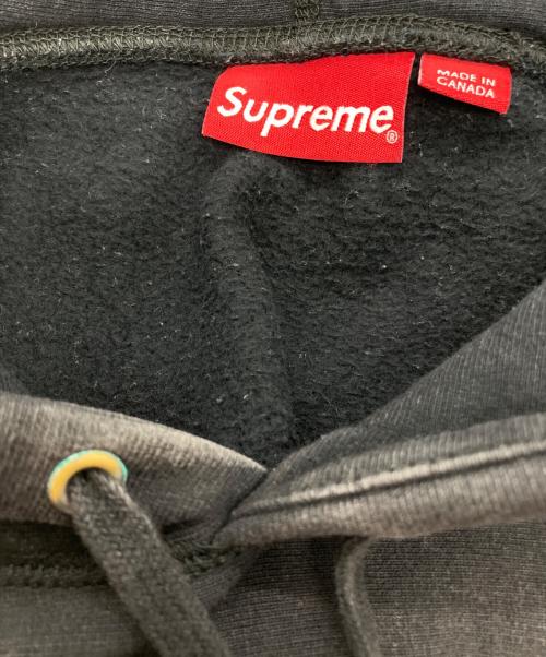 SUPREME（シュプリーム）Supreme (シュプリーム) Classic Script Hooded Sweatshirt ブラック サイズ:Lの古着・服飾アイテム