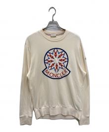 MONCLER（モンクレール）の古着「SWEAT SHIRT」｜ベージュ